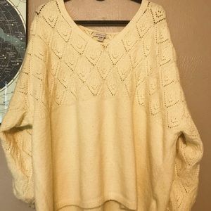 Crochet sweater